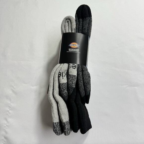 Dickies Wool Blend Performance Thermals Crew Socks 2 Pairs Men's Shoe Size 6-12 - Picture 4 of 7